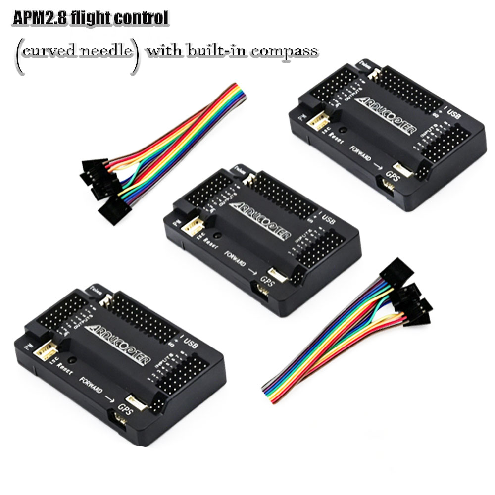 Drone Flight Controller - APM 2.8 フライトコントローラーボード RC FPV マルチロータードローン用内蔵コンパスモジュール