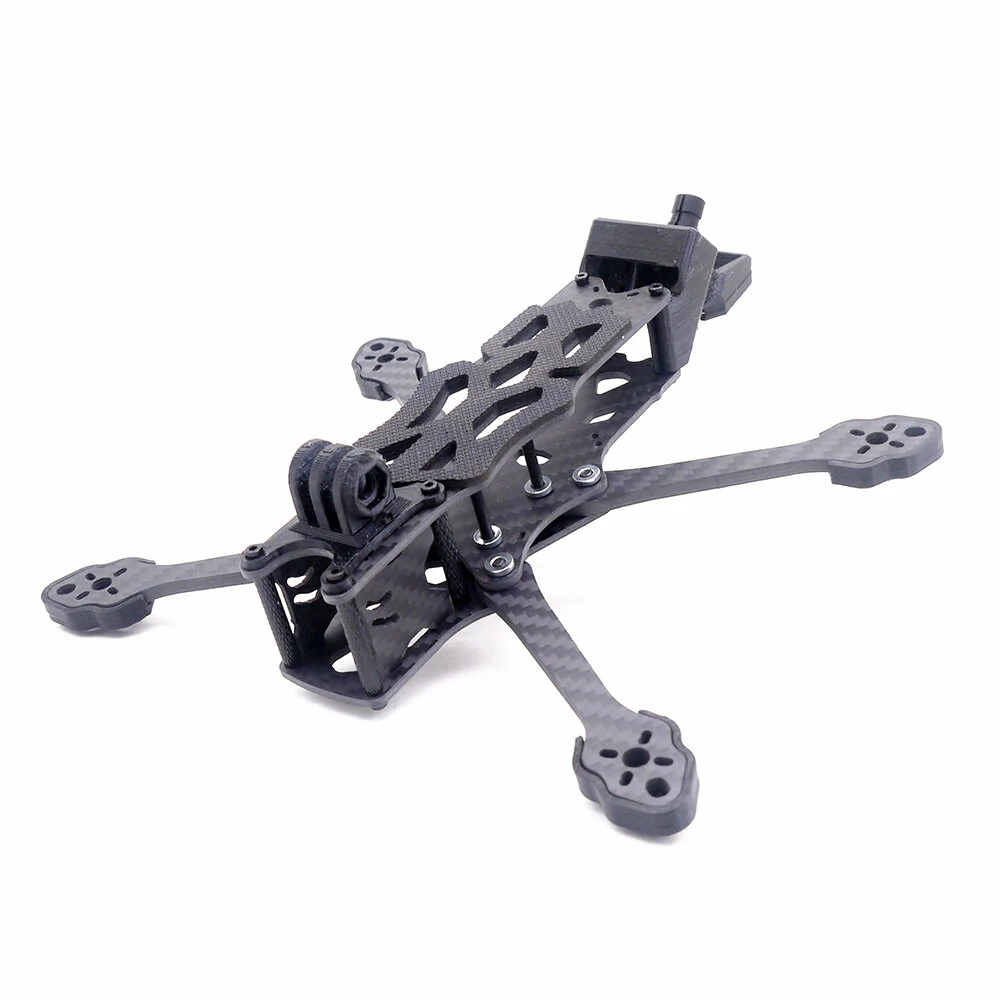 Drone Arm - TEOSAW STEELE4 178mmホイールベース 4mmアーム厚 X型フレームキット VISTA