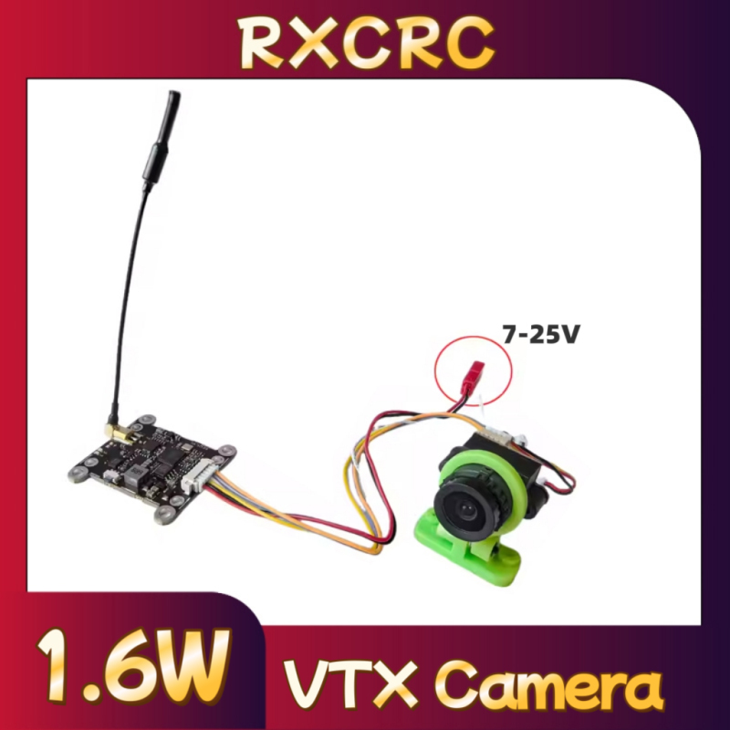 Drone Camera - RXCRC 5.8G モジュール 48CH 1.6W VTX