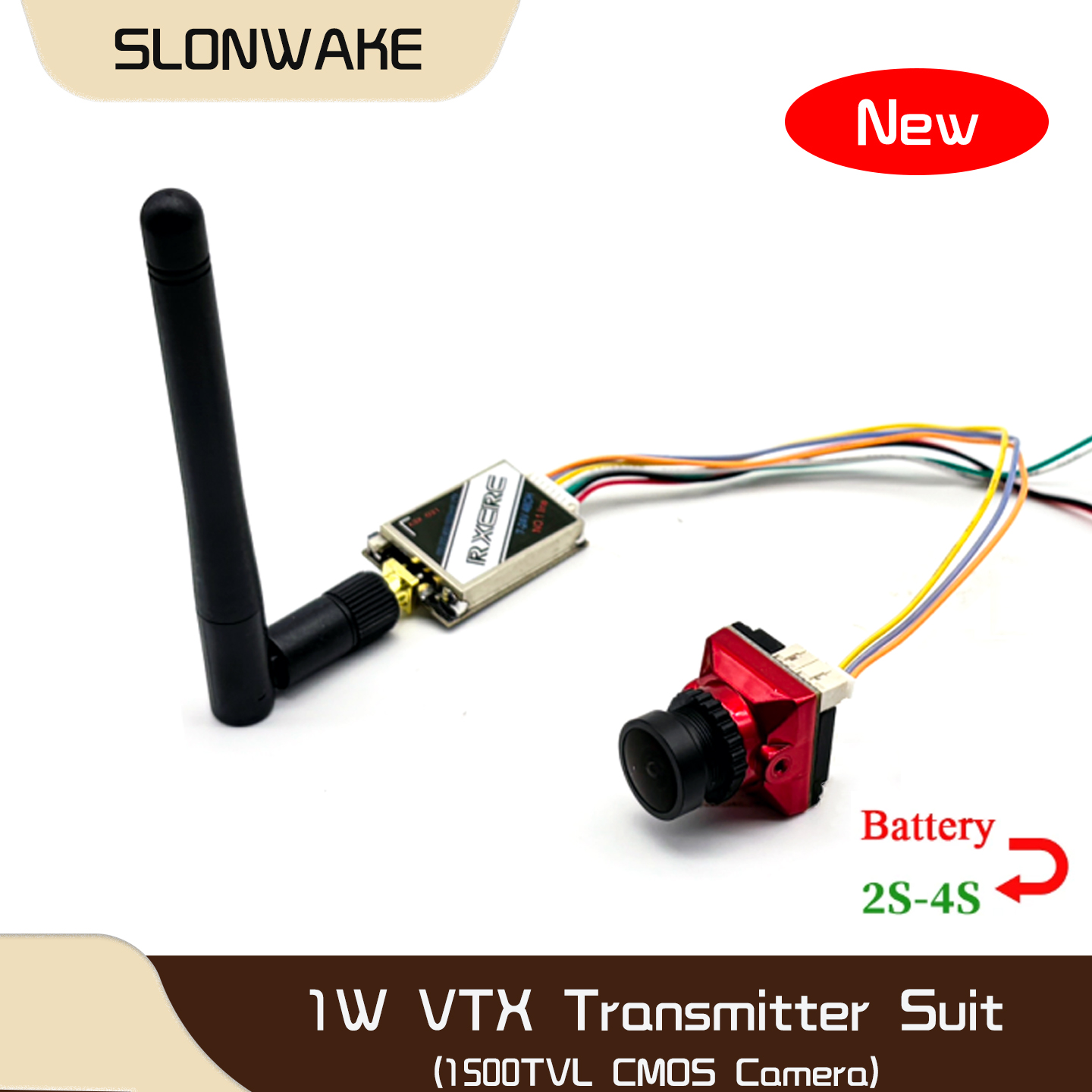 Drone Camera - SLONWAKE 5.8G 48CH 1W VTX 100/200/400/1000mW