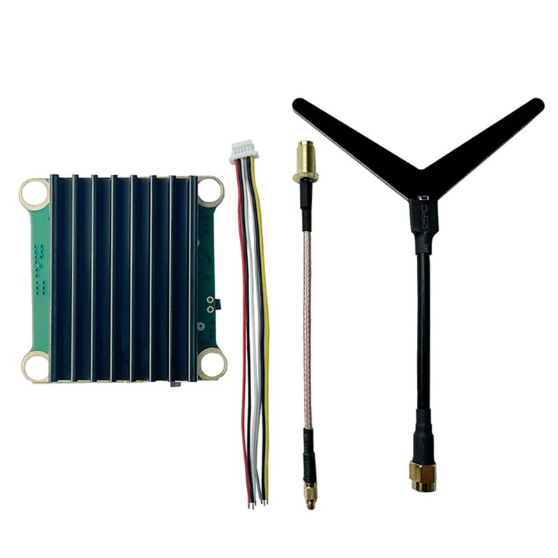 Drone Antenna - 1.2G 1.3G VTX 3W 3000Mw 9チャンネルFPVオーディオビデオトランスミッター、FPV