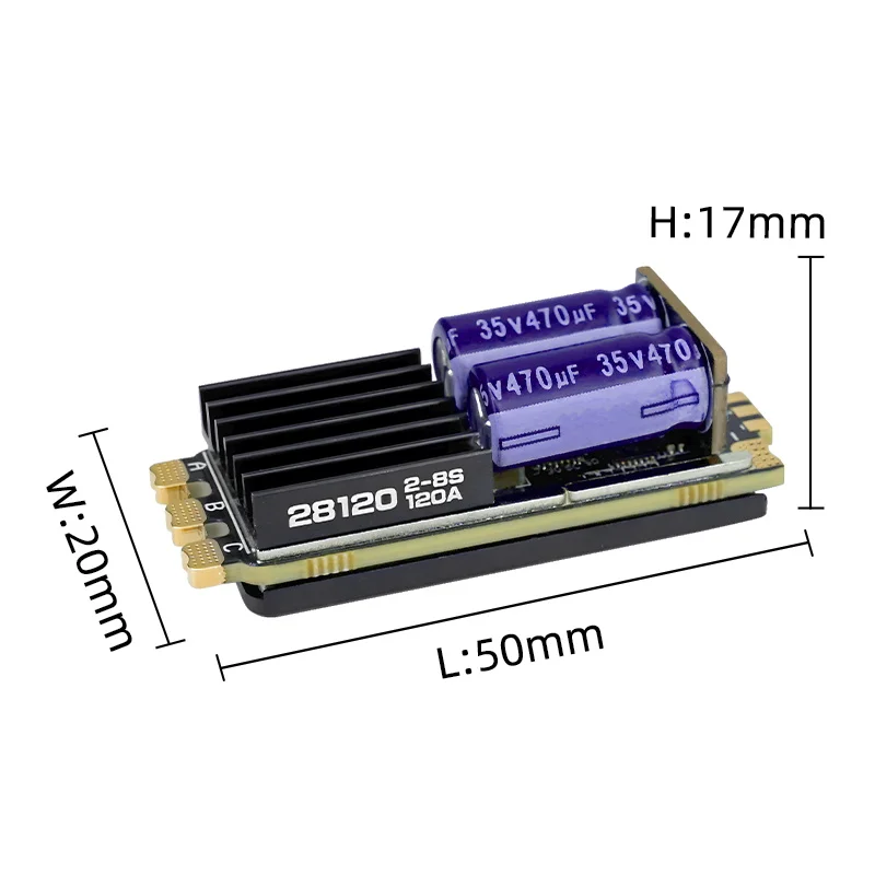 SEQURE 28120 ブラシレスESC 2-8S電源 1 - Drone Esc のレビューと価格