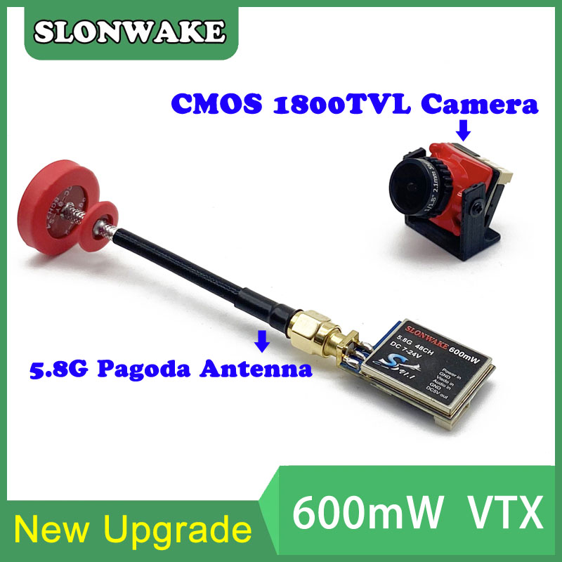 すぐに使える5.8G 48CH 600mWビデオ送信機とCm - Drone Camera のレビューと価格