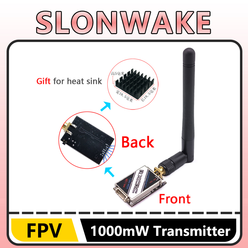SLONWAKE 5.8G 48CH 1W VTX 100/ - Drone Camera のレビューと価格