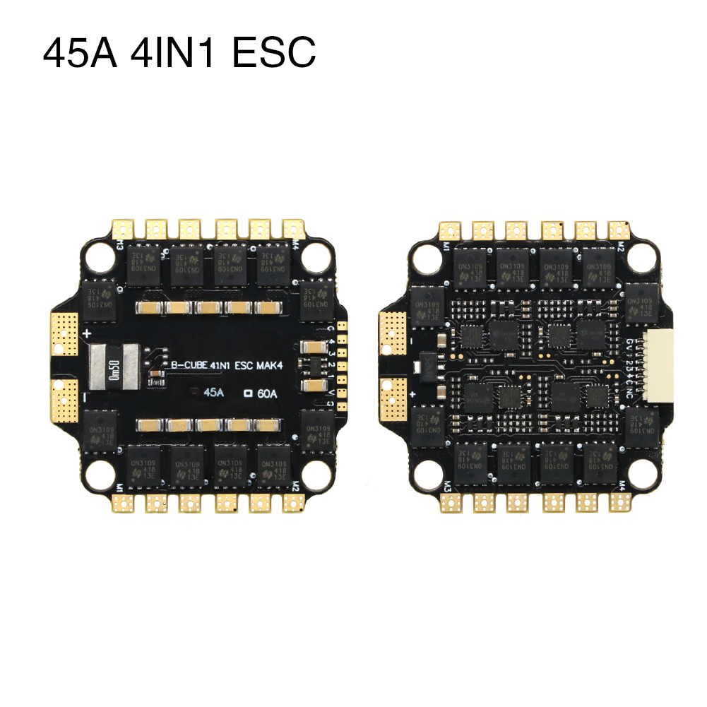 UAngel 4IN1 45A 60A ESC BLHELI - Drone Esc のレビューと価格