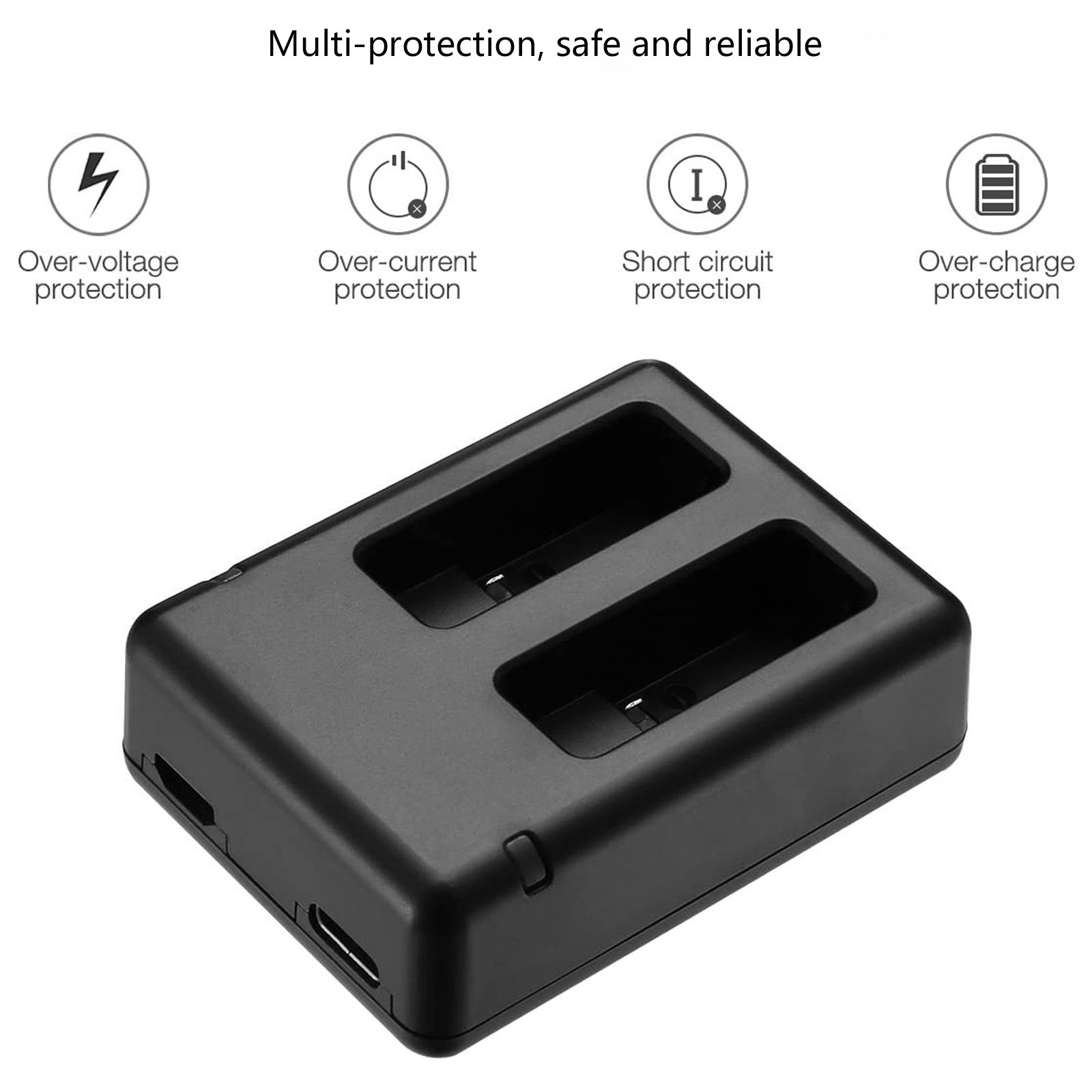 GOPRO Hero 5 充電器 AHDBT-501 バッテ - Drone Camera のレビューと価格