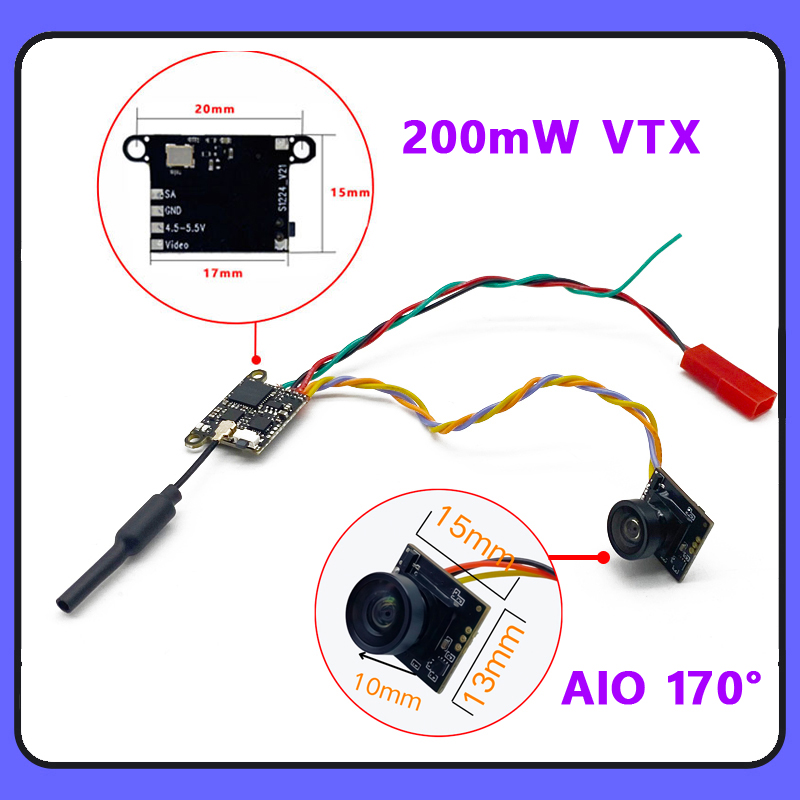 SLONWAKE 5.8G 1200TVL FPV カメラ  - Drone Camera のレビューと価格