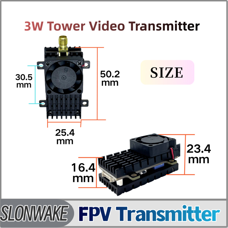 SLONWAKE 5.8G 3000mW シミュレーション  - Drone Receiver のレビューと価格