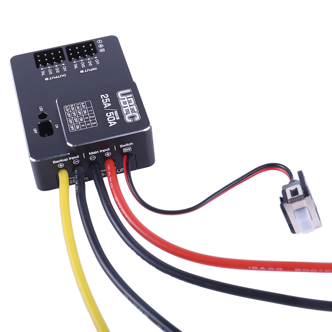 Hobbywing UBEC 25A HV 3-18S モジ - Drone Esc のレビューと価格