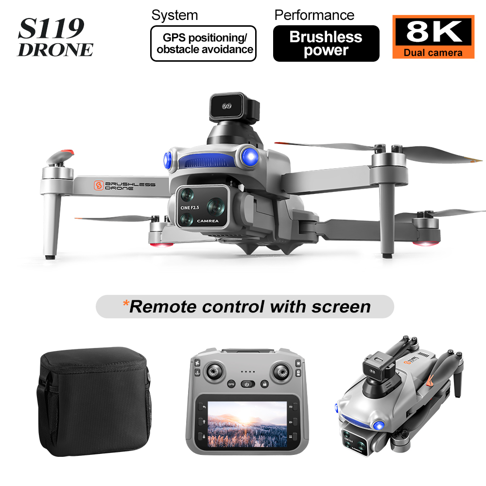 S119超長時間飛行GPSドローン オプティカルフロー障害物 - Drone Gps Mount のレビューと価格