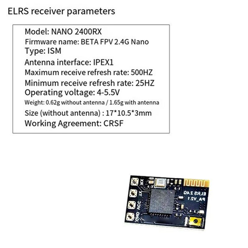 CYGJ-10PCS ELRS 2.4Ghz レシーバー N - Drone Antenna のレビューと価格
