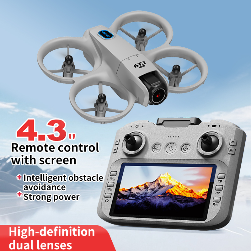 新型 GT3 スクリーン搭載ミニドローン 8K HD カメラ - Drone Esc のレビューと価格
