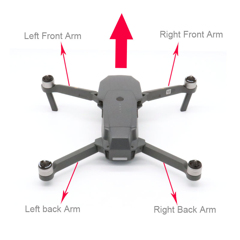 Mavic pro用のフロントおよびリアエンジンアーム,リー - Drone Arm のレビューと価格