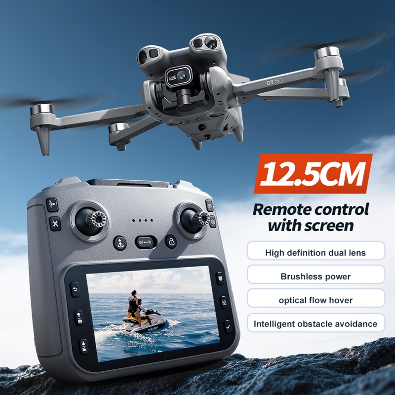 GT50 ミニドローン デュアルカメラ 8K 空撮機 障害物 - Drone Gps Mount のレビューと価格